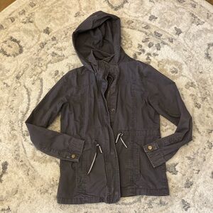 GAP Women’s Size Small Cargo Jacket Grey